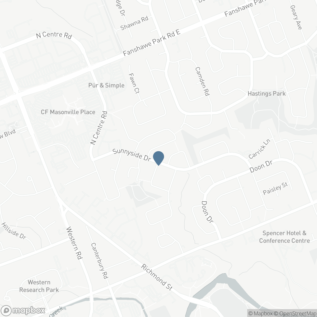 122 SUNNYSIDE DRIVE, London, Ontario N5X 3N4